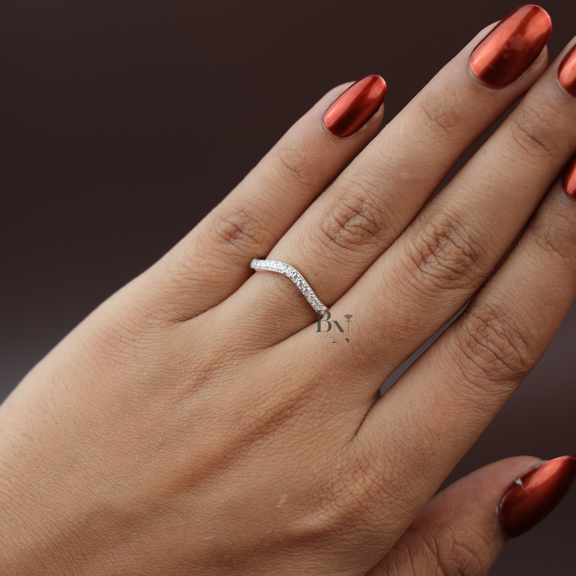Round Cut Lab Diamond Ring, Floral Basket Setting, Dainty Side Stone Band, 14k Gold Engagement Ring (Copy)