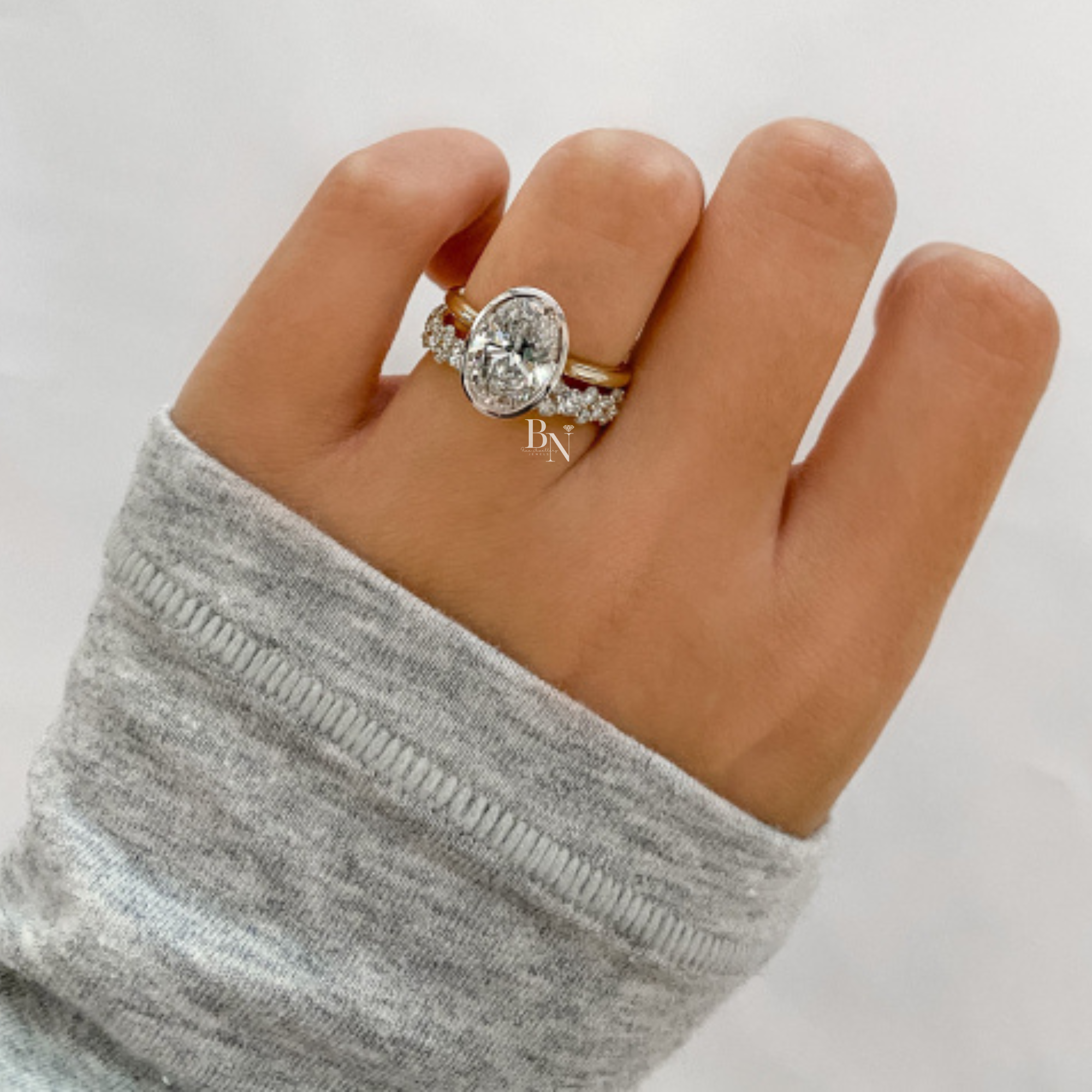 Round Brilliant Cut Lab Diamond Cluster Band, 1.87 CTW Full Eternity Wedding Ring, Solid Gold