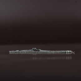2 CTW Lab Grown Diamond Tennis Bracelet, Round Cut Classic Diamond Wristband, Elegant Bridal Jewelry
