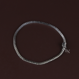 2 CTW Lab Grown Diamond Tennis Bracelet, Round Cut Classic Diamond Wristband, Elegant Bridal Jewelry