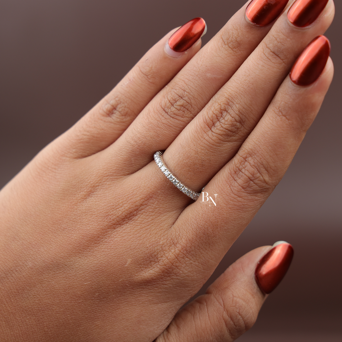 Round Lab Grown Diamond Engagement Ring, 4 Prong Solitaire Ring, Classic Minimalist