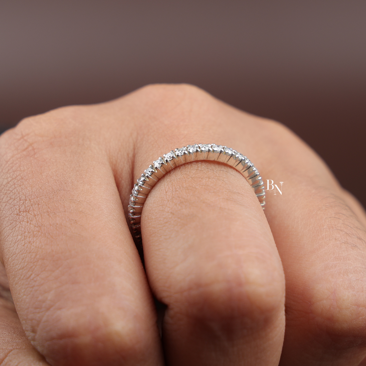 Round Lab Grown Diamond Engagement Ring, 4 Prong Solitaire Ring, Classic Minimalist