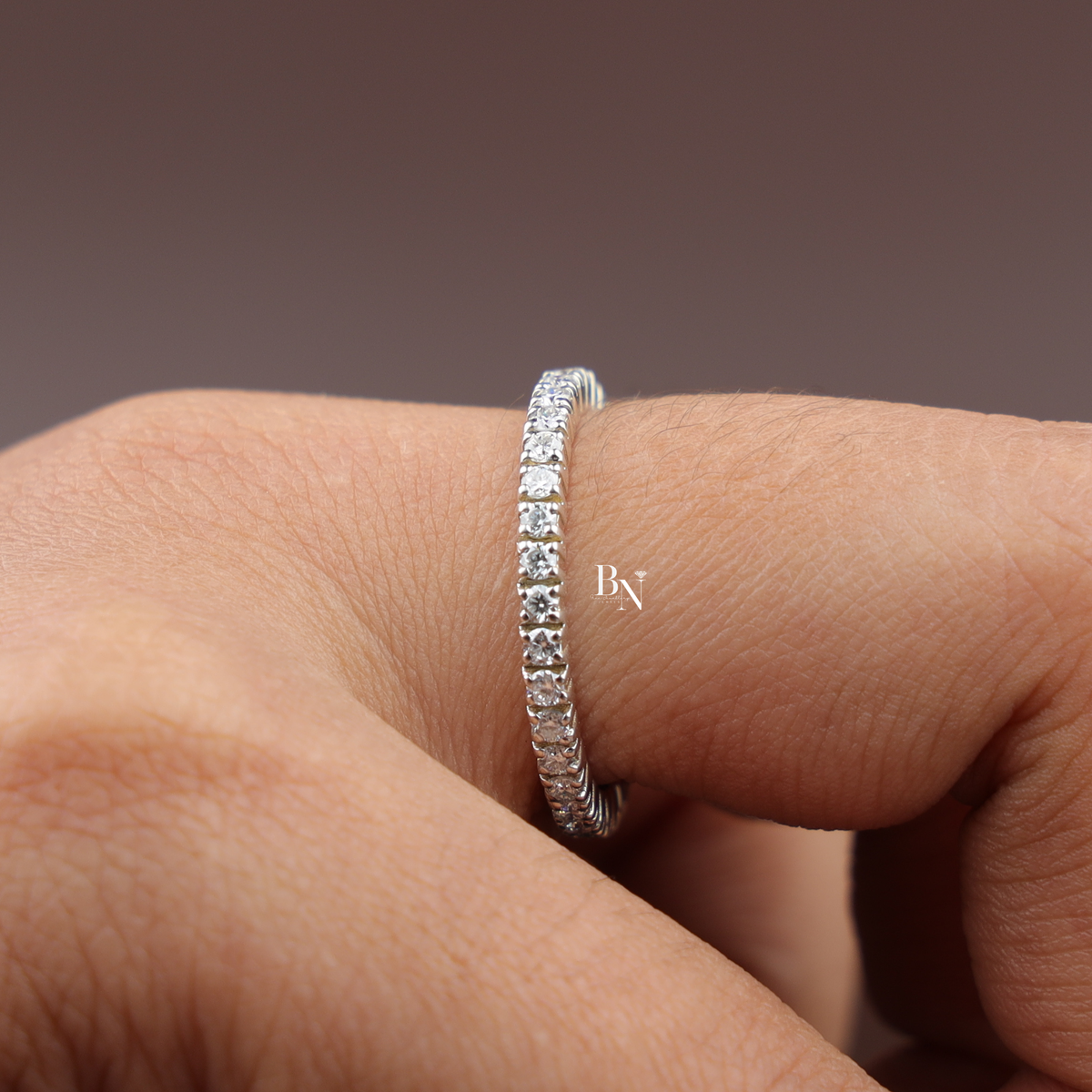 Round Lab Grown Diamond Engagement Ring, 4 Prong Solitaire Ring, Classic Minimalist