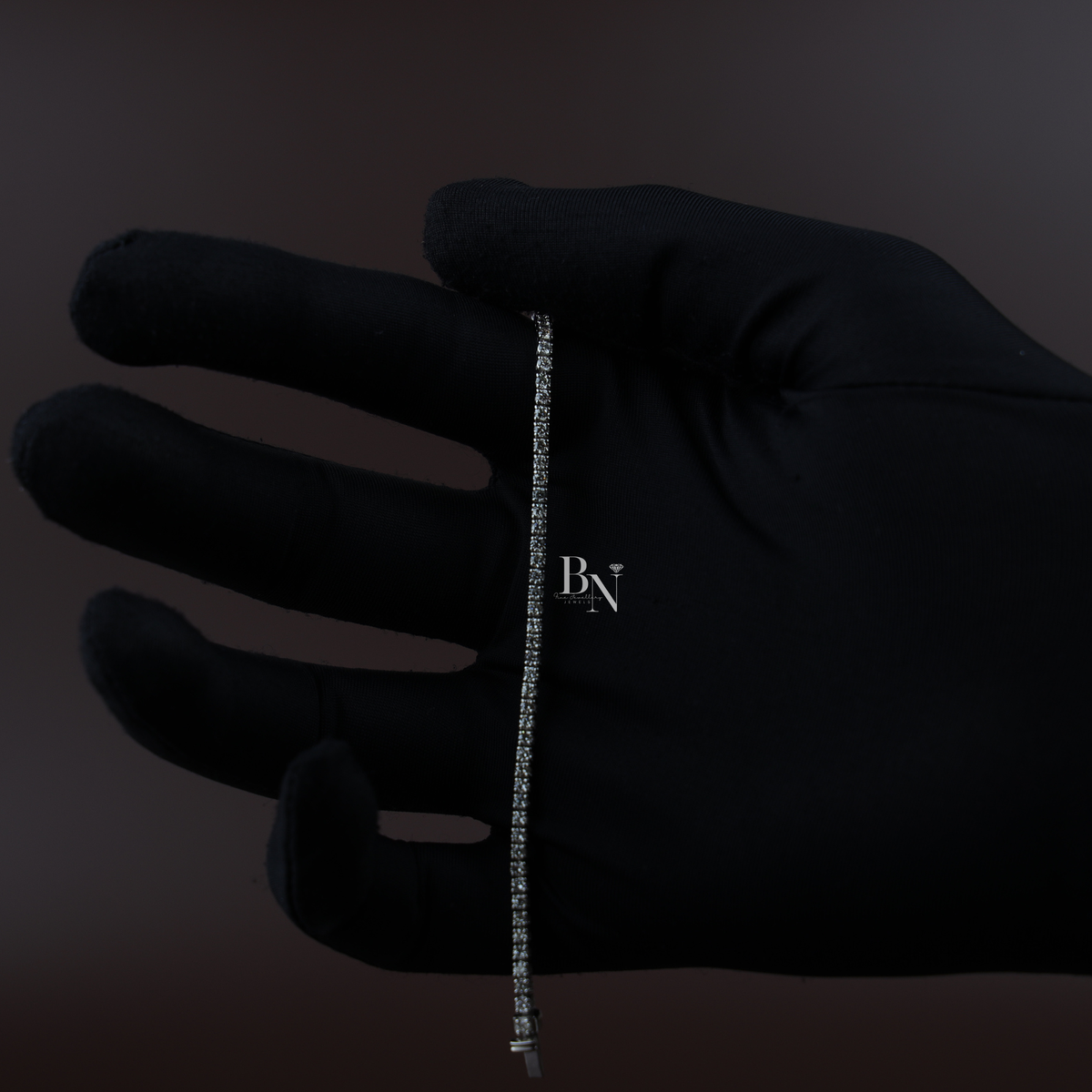 2 CTW Lab Grown Diamond Tennis Bracelet, Round Cut Classic Diamond Wristband, Elegant Bridal Jewelry