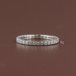 Round Lab Grown Diamond Engagement Ring, 4 Prong Solitaire Ring, Classic Minimalist