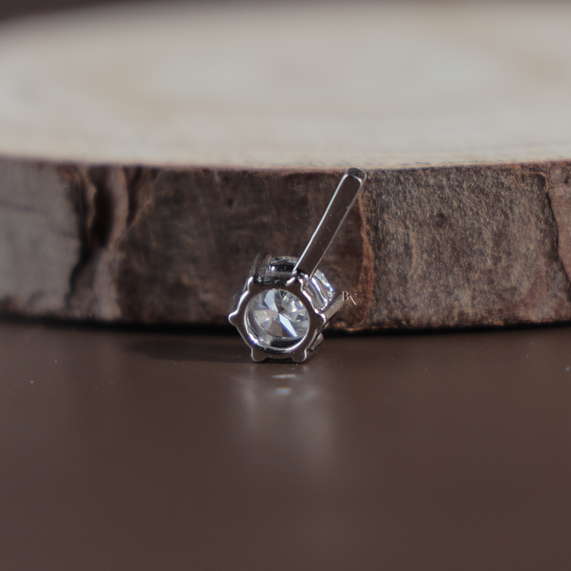 Round Brilliant Cut Lab Grown Diamond Necklace | 14K White Gold Solitaire Pendant | Minimalist Bridal Jewelry | Ethical Diamond Gift