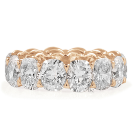 10.30CTW Cushion Cut Lab Diamond Eternity Band, Wide Full Eternity Wedding Ring, 14K Gold 6.2mm Statement Band