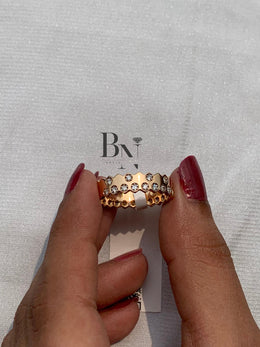 Lab Grown Diamond Wedding Band | Stackable 18K Rose Gold